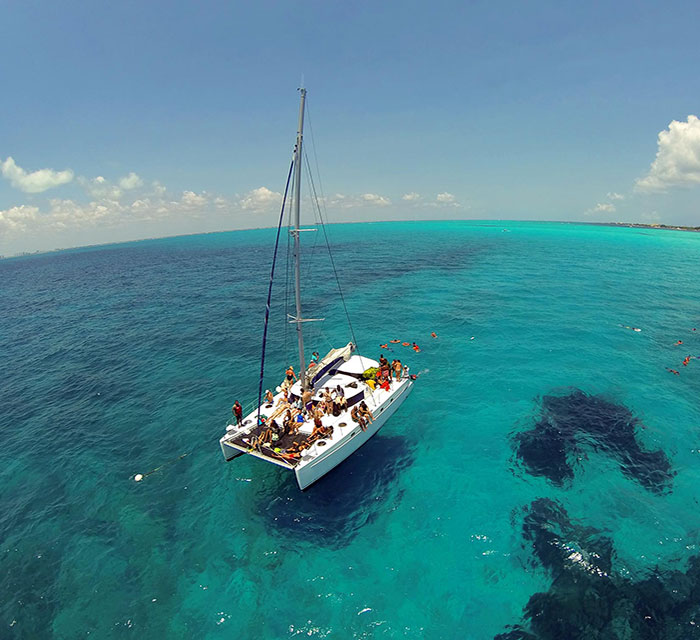 mayan riviera catamaran charter