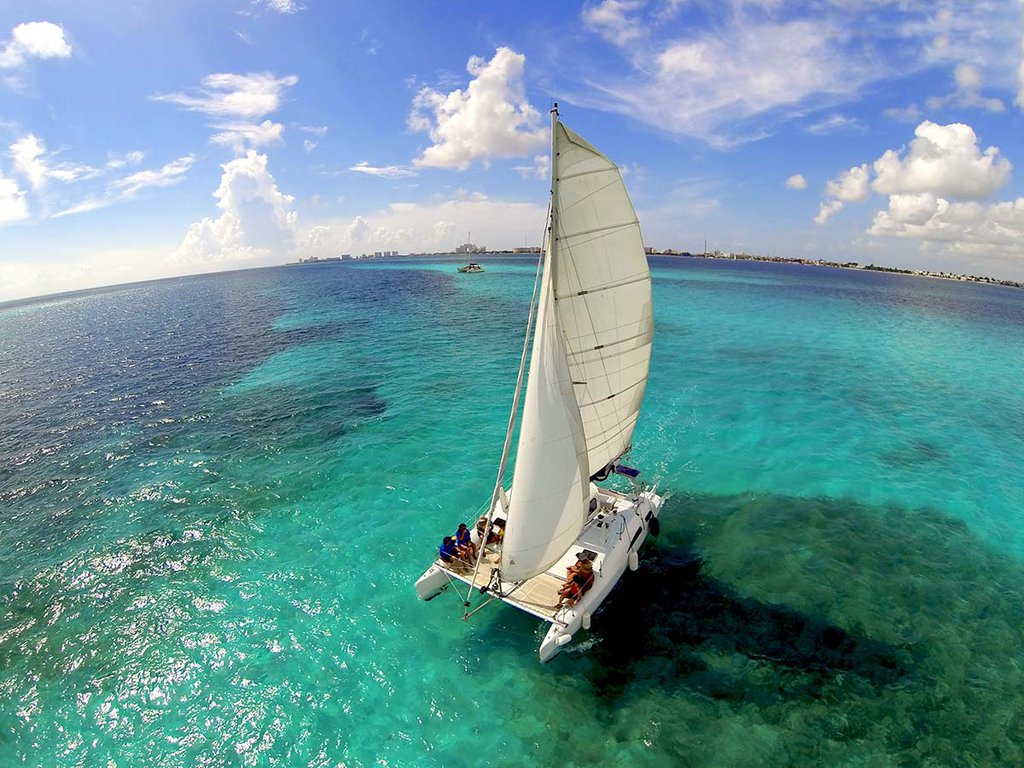catamaran trip in cancun