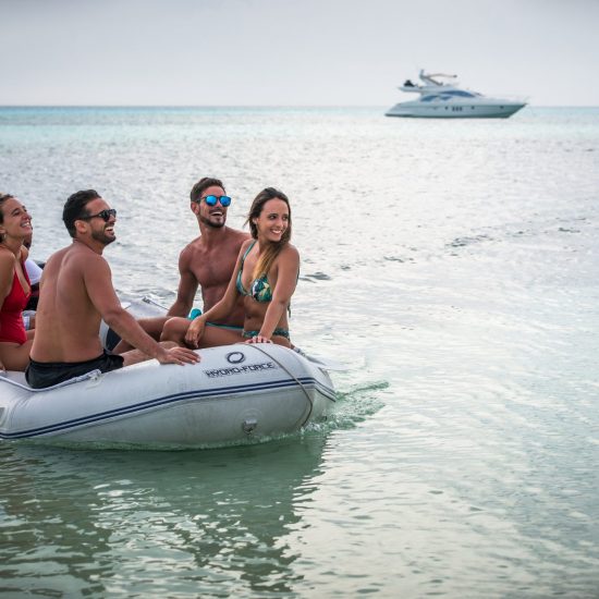 dingy ride to cozumel beach luxury yacht rentals