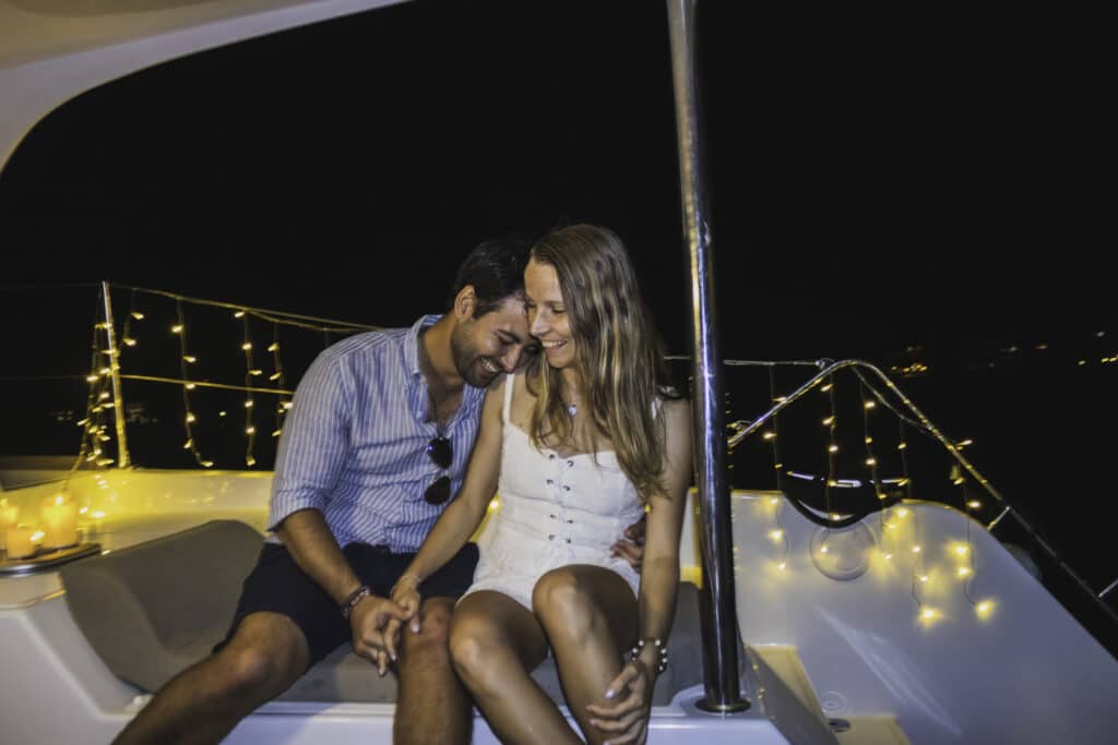 romantic dine and sail