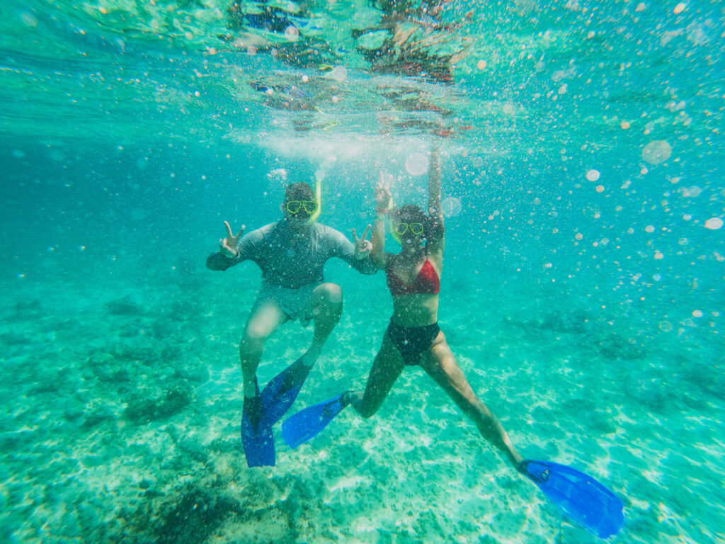 Snorkeling In'ah bay