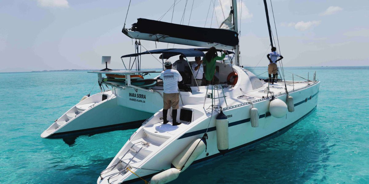 Book your private catamaran cancun