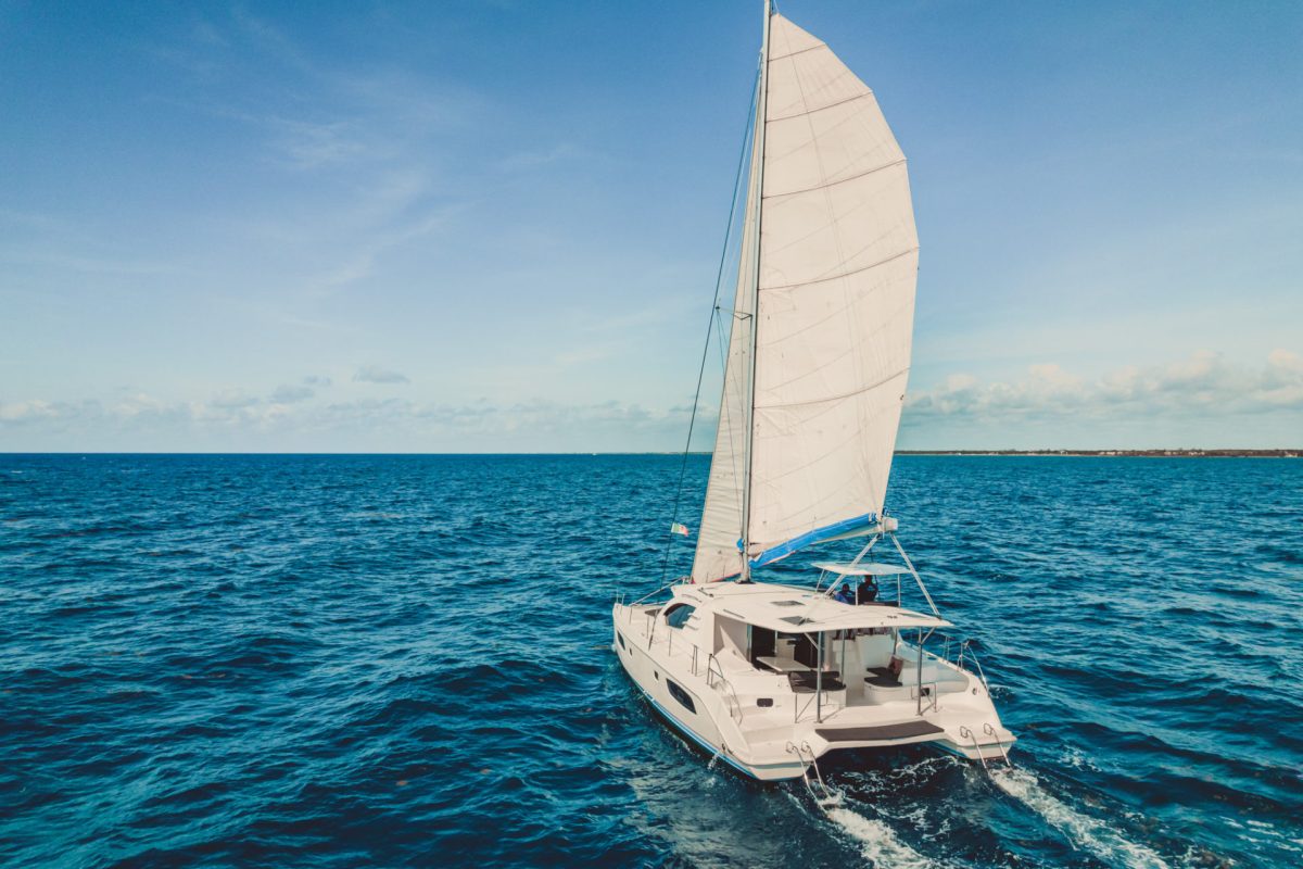 how to vacation in tulum, rent a catamaran