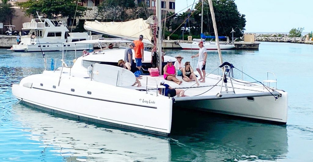 46ft lazy linda catamaran rental
