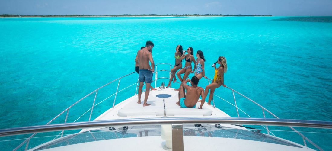 motor to cozumel luxury riviera maya yacht rental