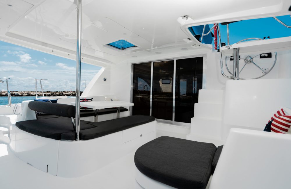 Luxury private catamaran rental in playa del carmen, riviera maya, mexico.