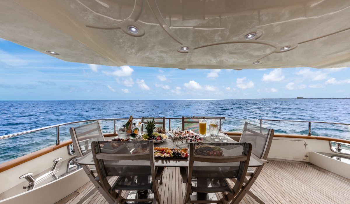 Deck Yacht Charter Cancun