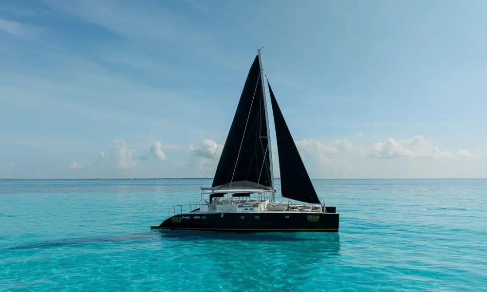 Large Catamaran for Rent in Cancun