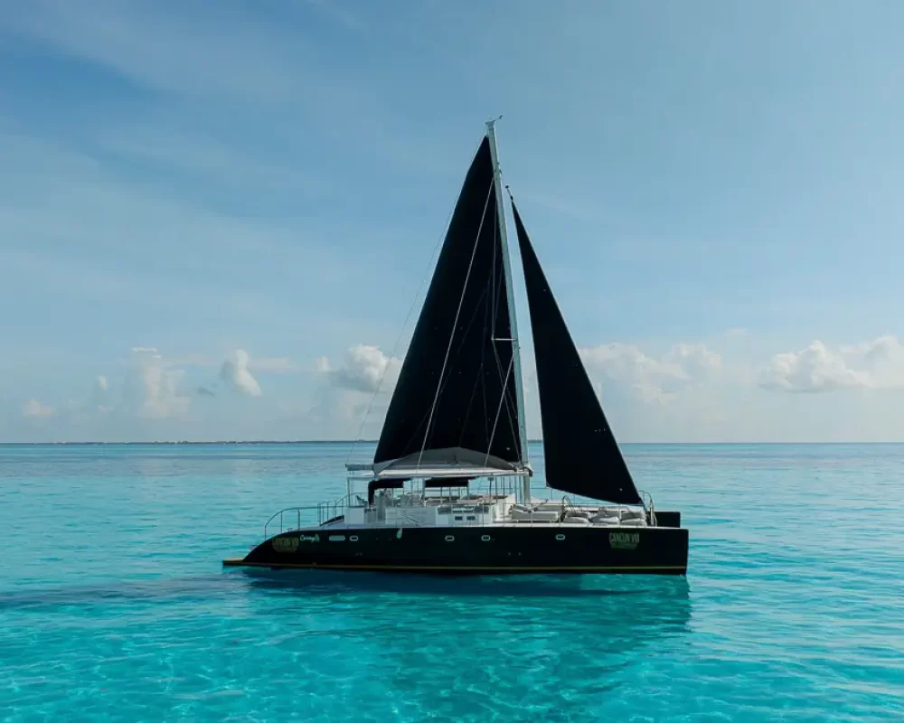 Large Catamaran for Rent in Cancun