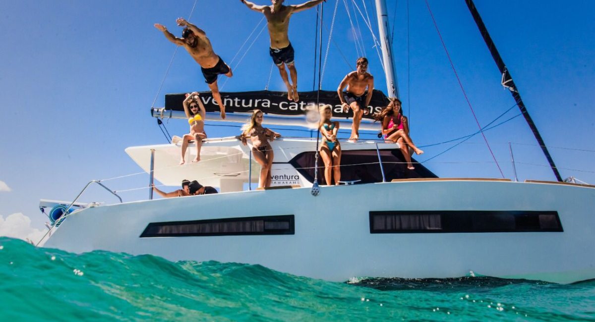 Private Party on yacht in Tulum Mexico