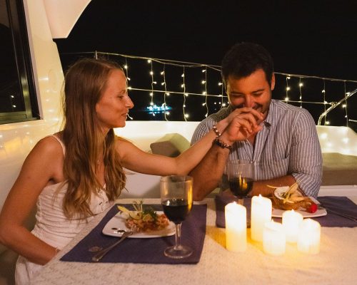 Romantic Dinner under the stars