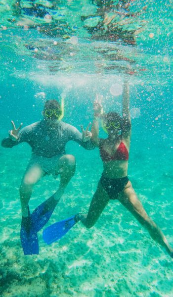 snorkeling In'ah Bay Mexico