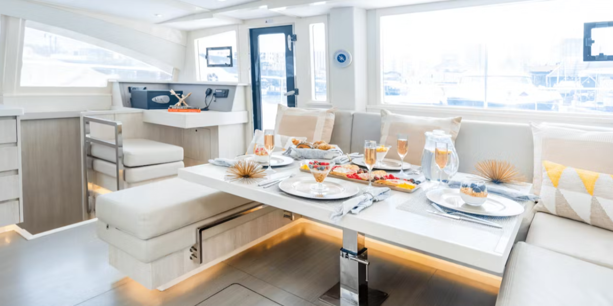 kitchen Cancun Yachting Leopard 52ft