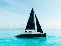 Wedding catamaran rental playa mujeres
