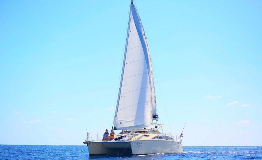 sailing tulum private catamaran rental