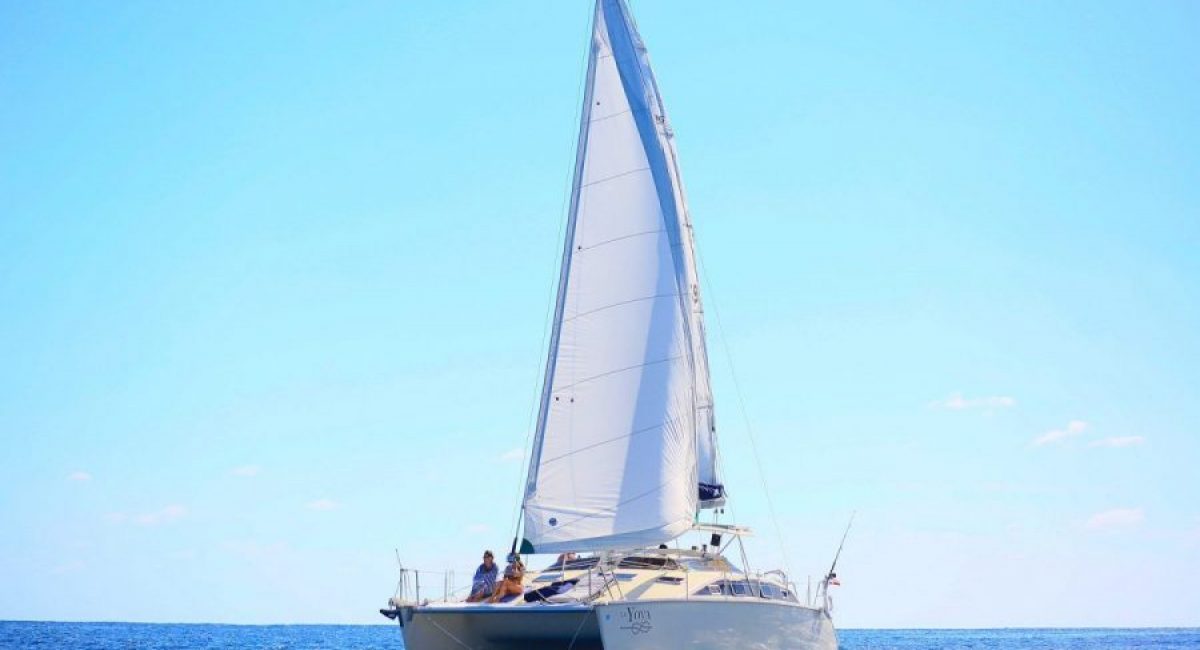 sailing tulum private catamaran rental