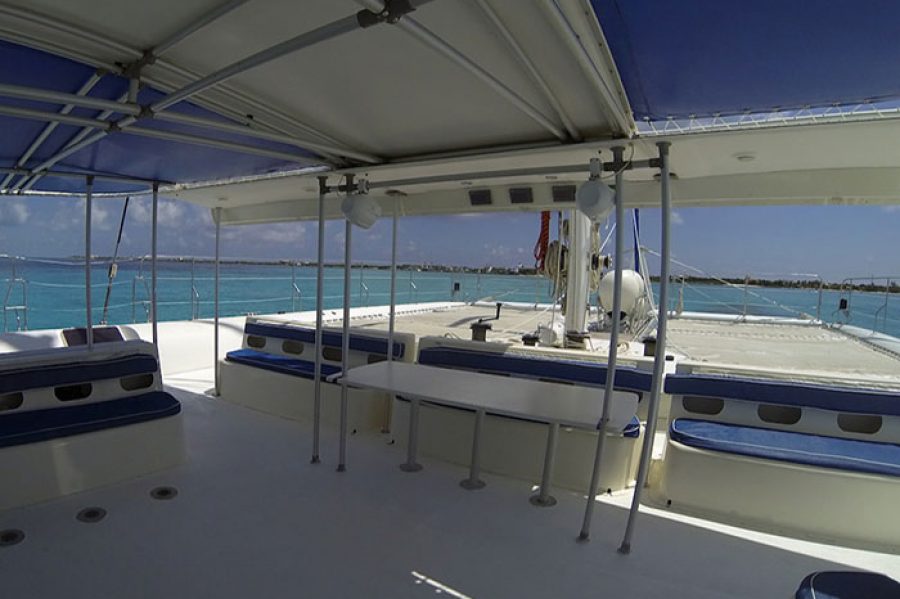sea passion catamaran for rent in cancun and isla mujeres tour