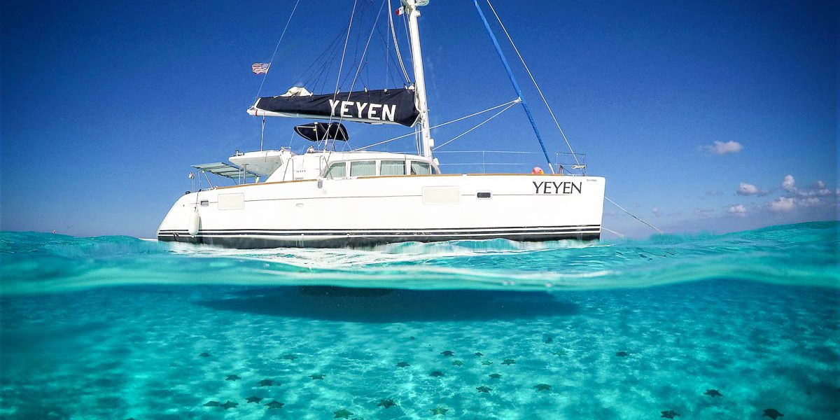 Luxury Catamaran Riviera Maya Playa Del Carmen Sail Mexico